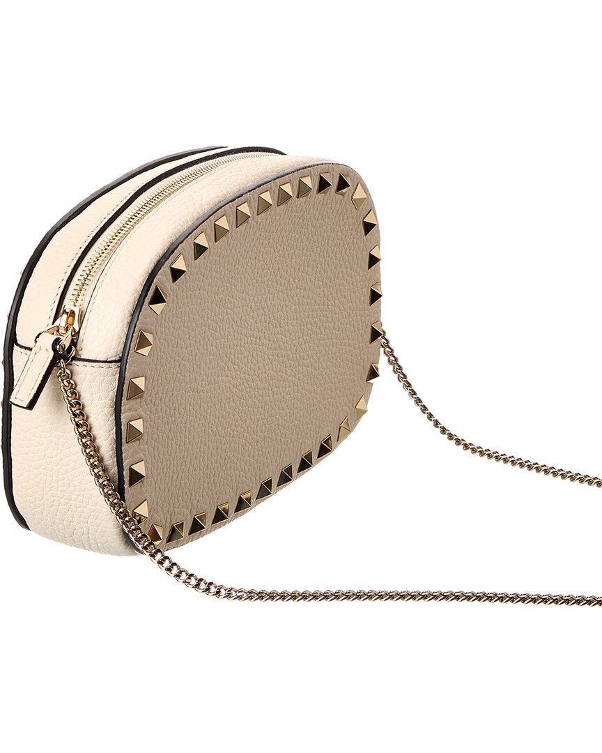 Valentino Rockstud Mini Grainy Leather Crossbody