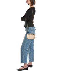 Valentino Rockstud Mini Grainy Leather Crossbody