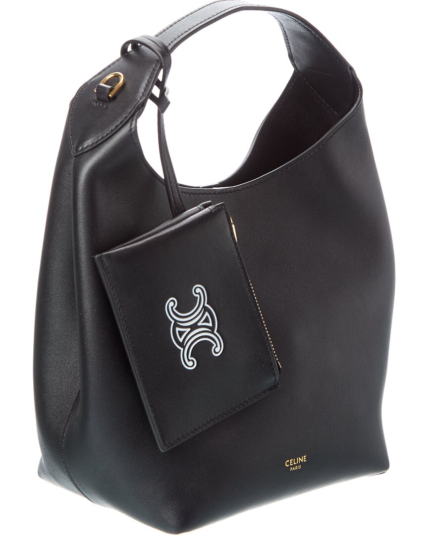 CELINE Celine Leather Shoulder Bag