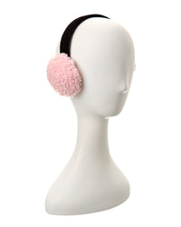 Surell Accessories Sherpa Teddy Earmuffs Pink