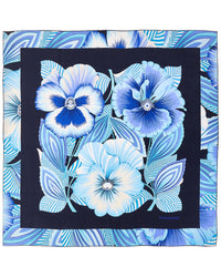 Ferragamo Brezza Print Silk Scarf