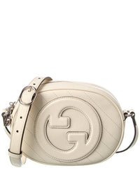 Gucci Blondie Mini Leather Camera Bag ONE SIZE White