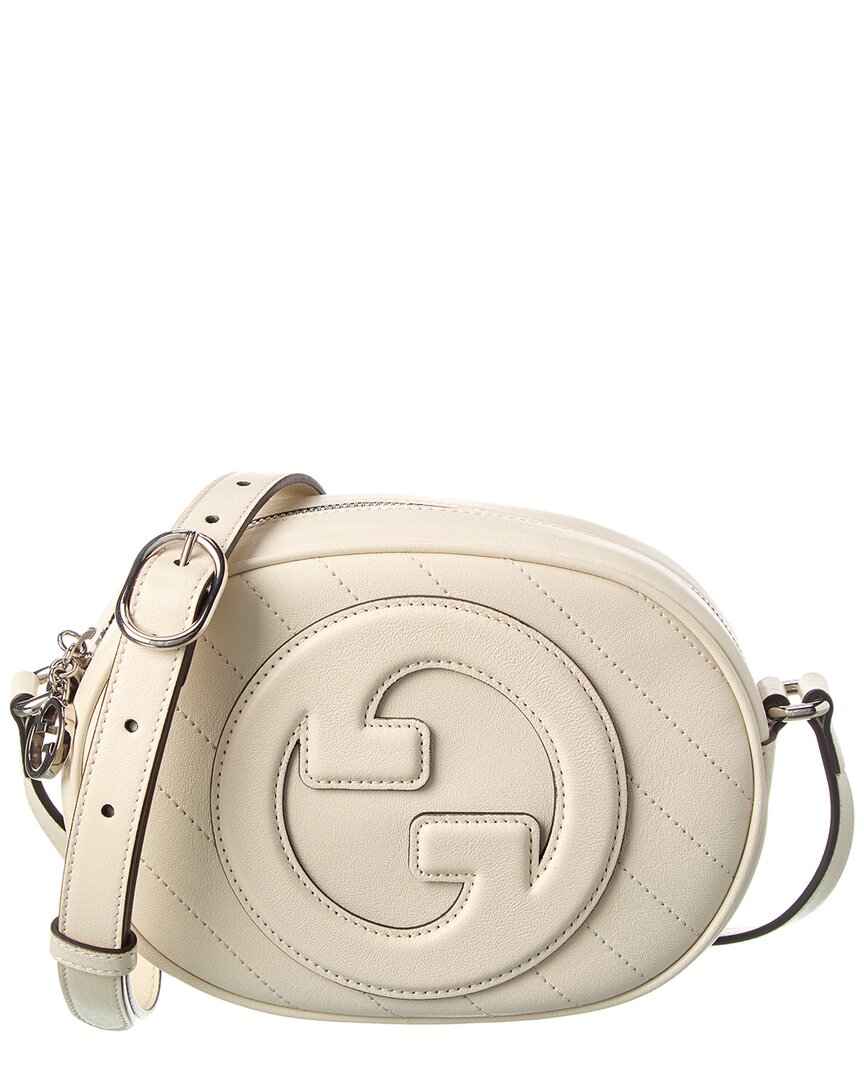 Gucci Blondie Mini Leather Camera Bag ONE SIZE White