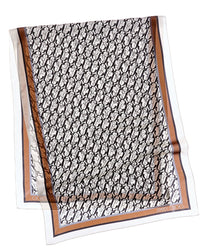 Jimmy Choo Jimmy Choo Logo Silk Scarf