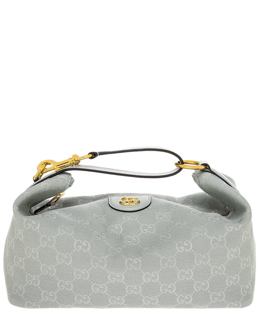 Gucci Gucci Gg Logo Medium Leather Vanity Case