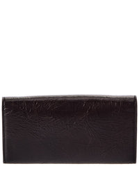 Fendi Tube Leather Continental Wallet On Chain