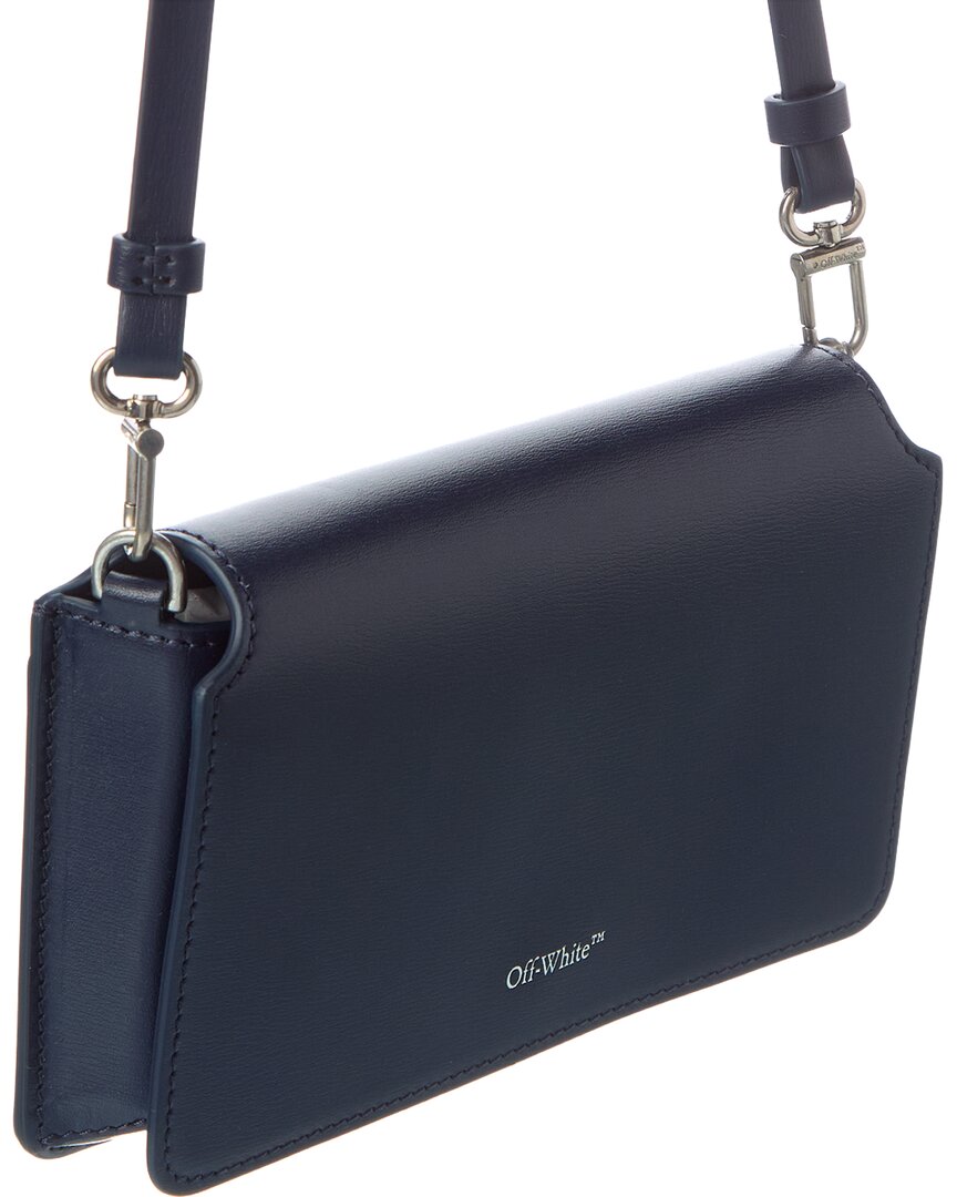 Off-White™ Off-White Staff Leather Camera Bag