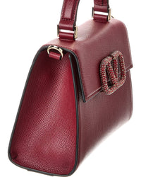 Valentino Valentino Vsling Small Leather Satchel