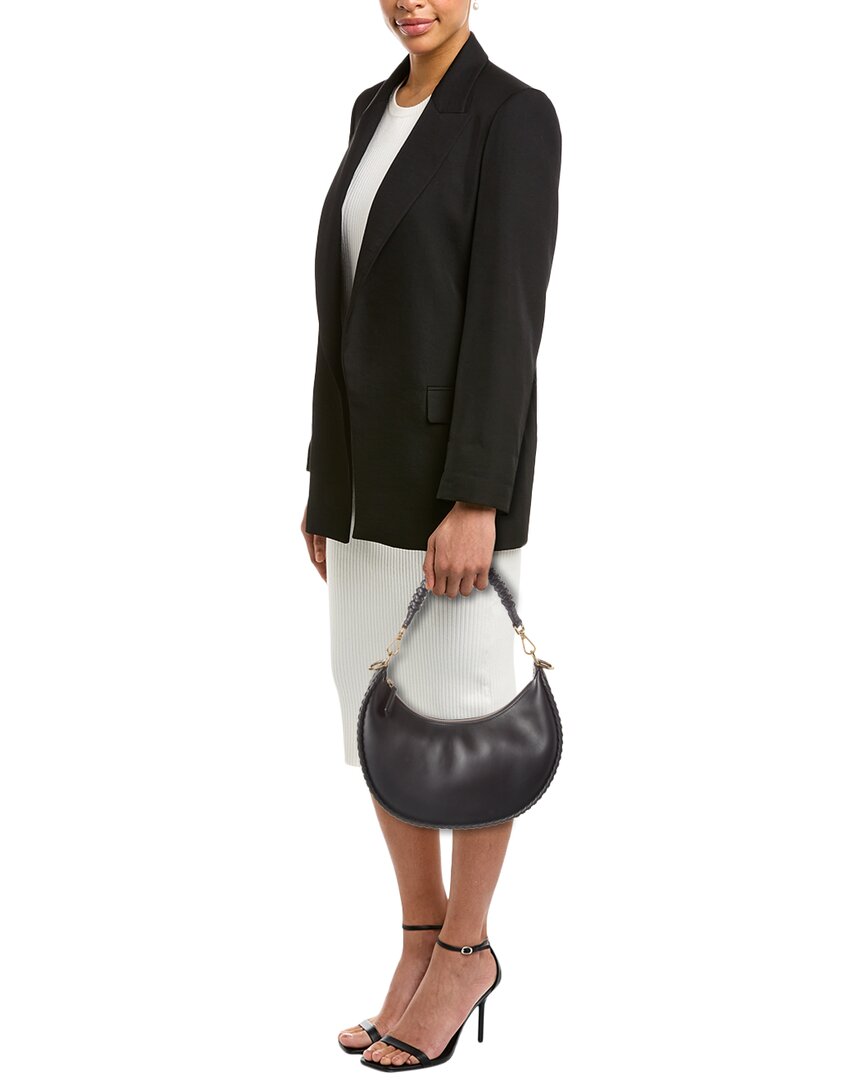 Fendi Fendigraphy Small Leather Hobo Bag