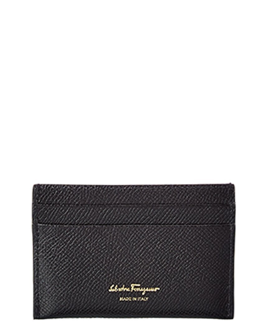 Ferragamo Gancini Leather Card Holder