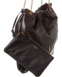 Saint Laurent Jamie 4.3 Pochon Leather Shoulder Bag