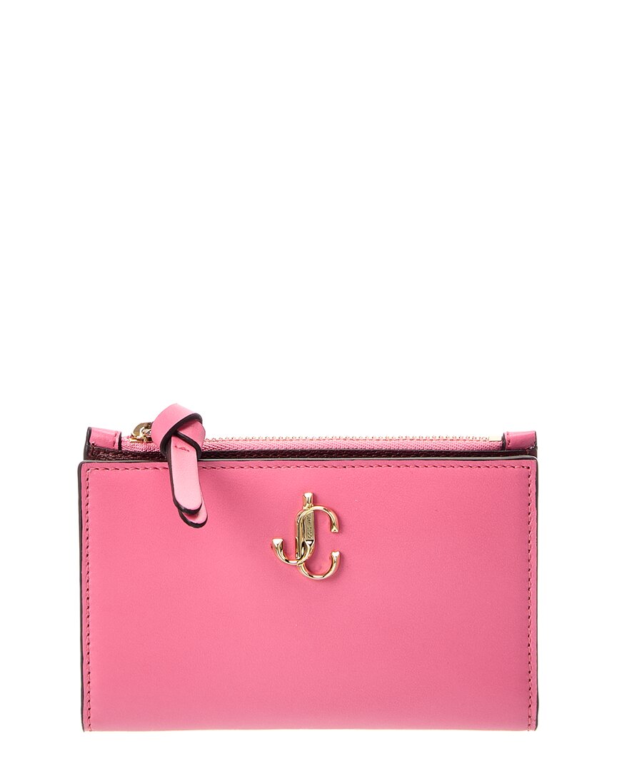 Jimmy Choo Jc Litzy Leather Wallet