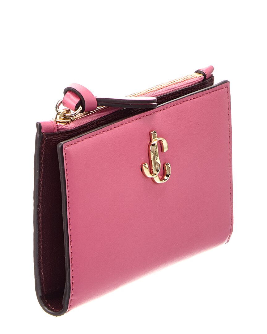 Jimmy Choo Jc Litzy Leather Wallet