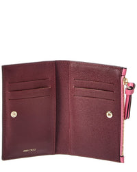 Jimmy Choo Jc Litzy Leather Wallet