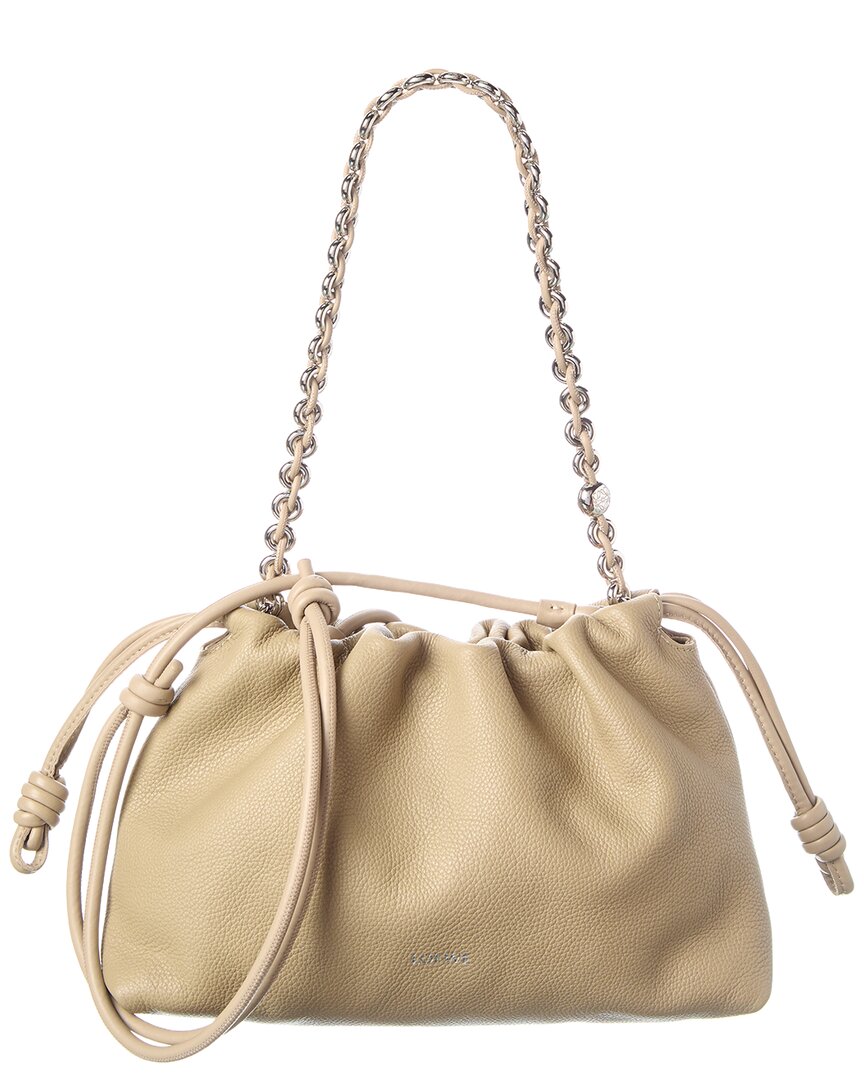 Loewe Flamenco Medium Leather Bucket Bag