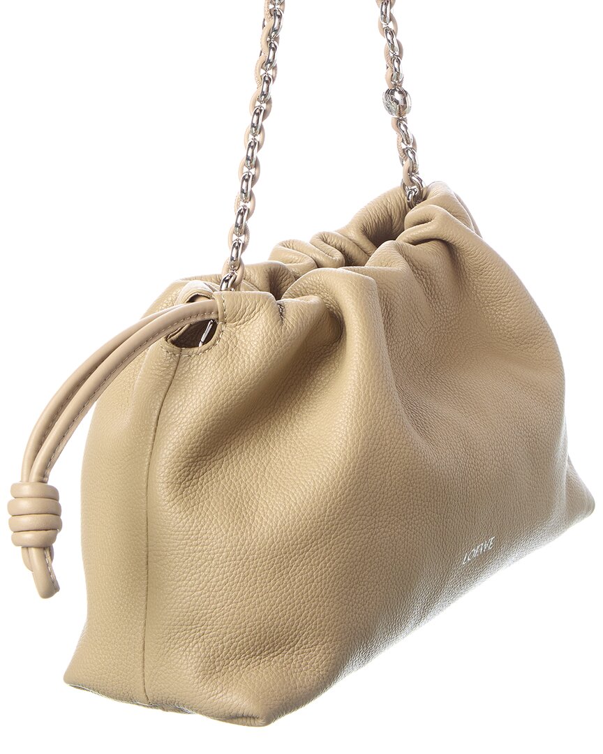 Loewe Flamenco Medium Leather Bucket Bag