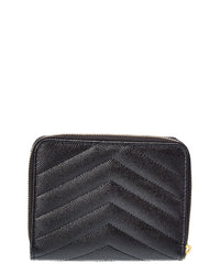 Saint Laurent Monogram Leather Card Case