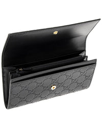Gucci Guccissima Leather Long Wallet