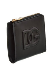 Dolce & Gabbana Dg Logo Leather Card Holder