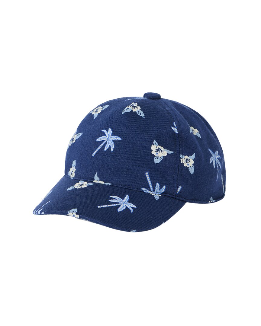 Janie And Jack Baby Palm Hibiscus French Terry Cap