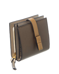 Loewe Loewe Compact Zip Leather Wallet
