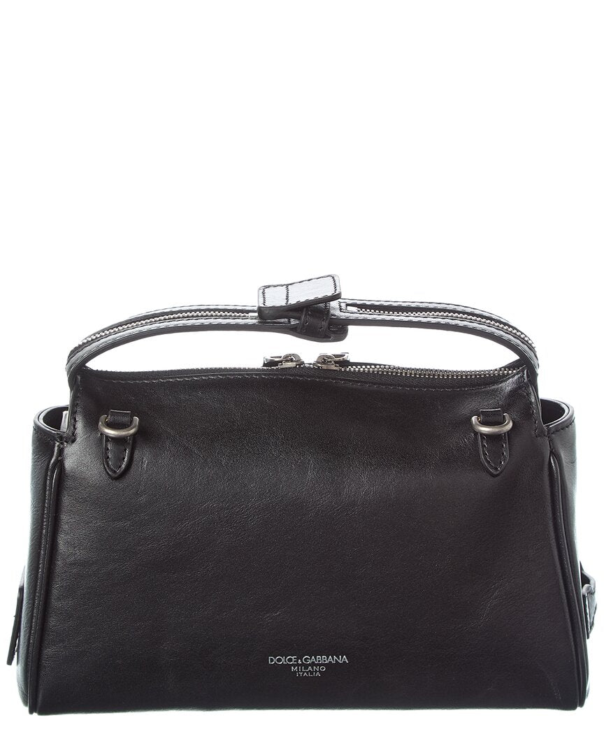 Dolce & Gabbana Vittoria Large Leather Tote