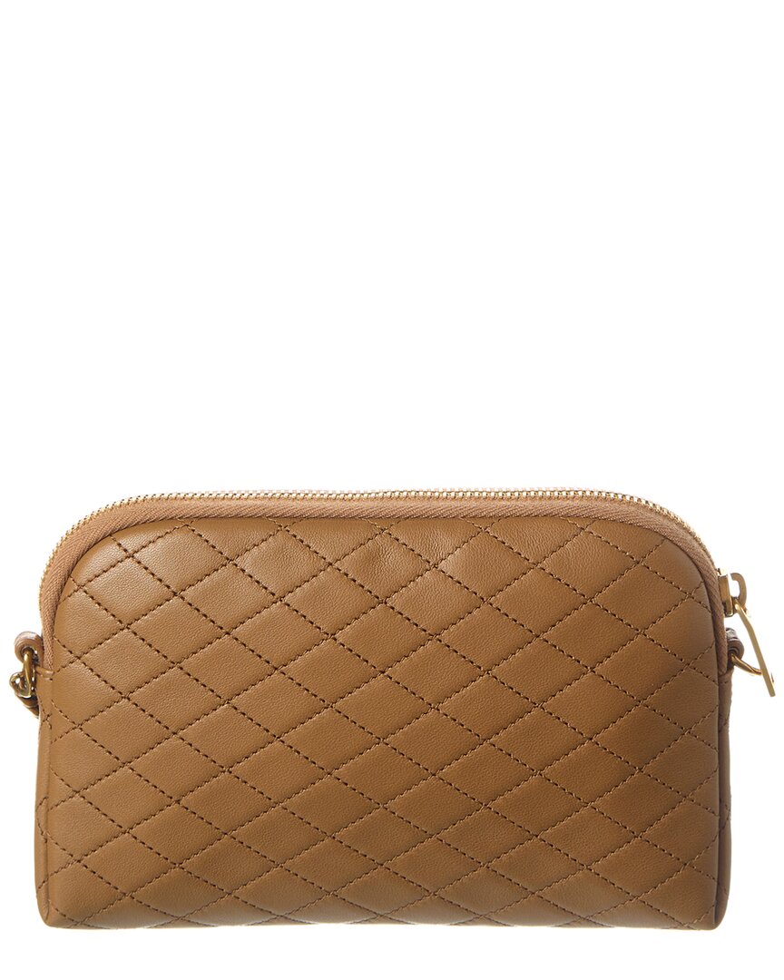 Saint Laurent Saint Laurent Gaby Zipped Quilted Leather Crossbody