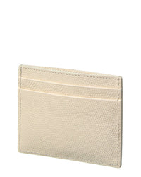 Valentino Valentino Vlogo Signature Leather Card Holder