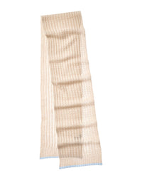 Forte Cashmere Plaited Baby Cable Cashmere Scarf