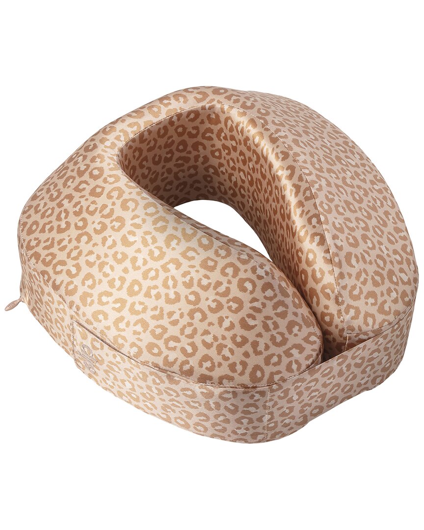 Slip® Pure Silk Jet Setter Travel Pillow - Safari