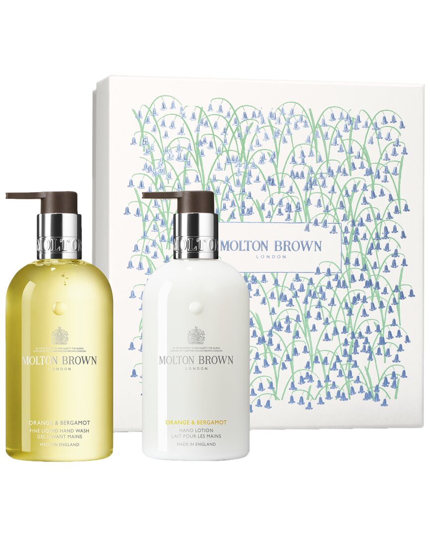 Molton Brown London Unisex 2 X 10Oz Orange & Bergamot Hand Care Gift Set