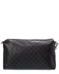 Gucci Essence Classic Medium Gg Coated Canvas & Leather Crossbody