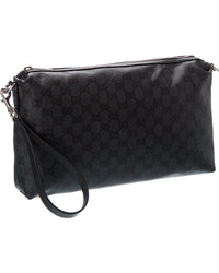 Gucci Essence Classic Medium Gg Coated Canvas & Leather Crossbody