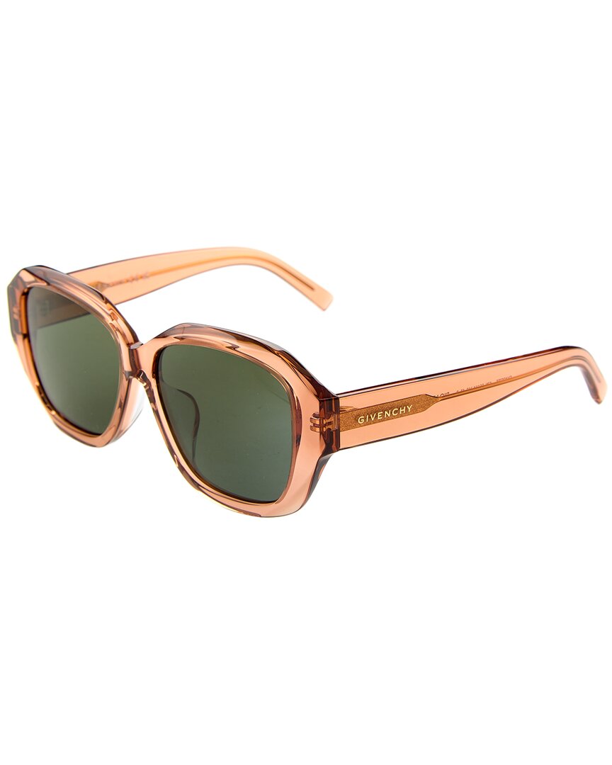 givenchy 57mm square sunglasses