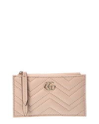 Gucci Gucci Gg Marmont Leather Card Case