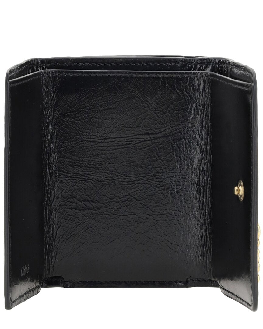 Chloe Logo Leather Wallet
