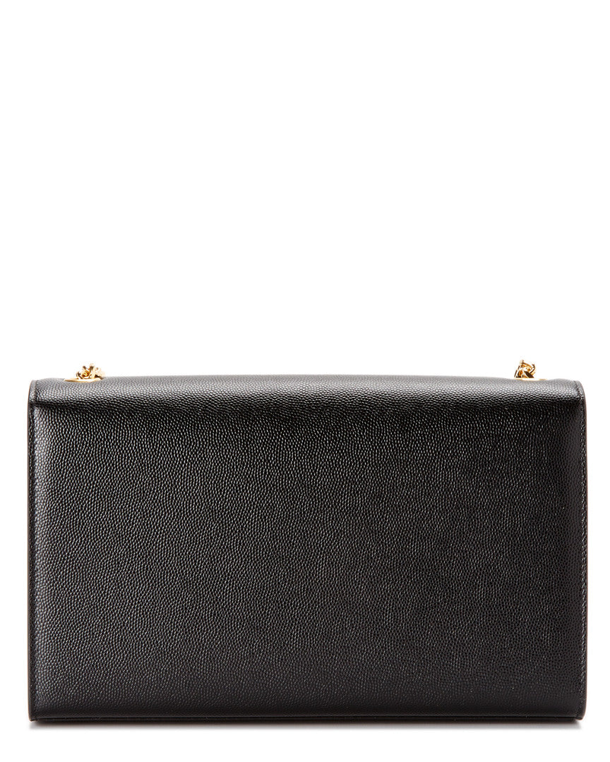 Saint Laurent Kate Monogram Medium Leather Shoulder Bag