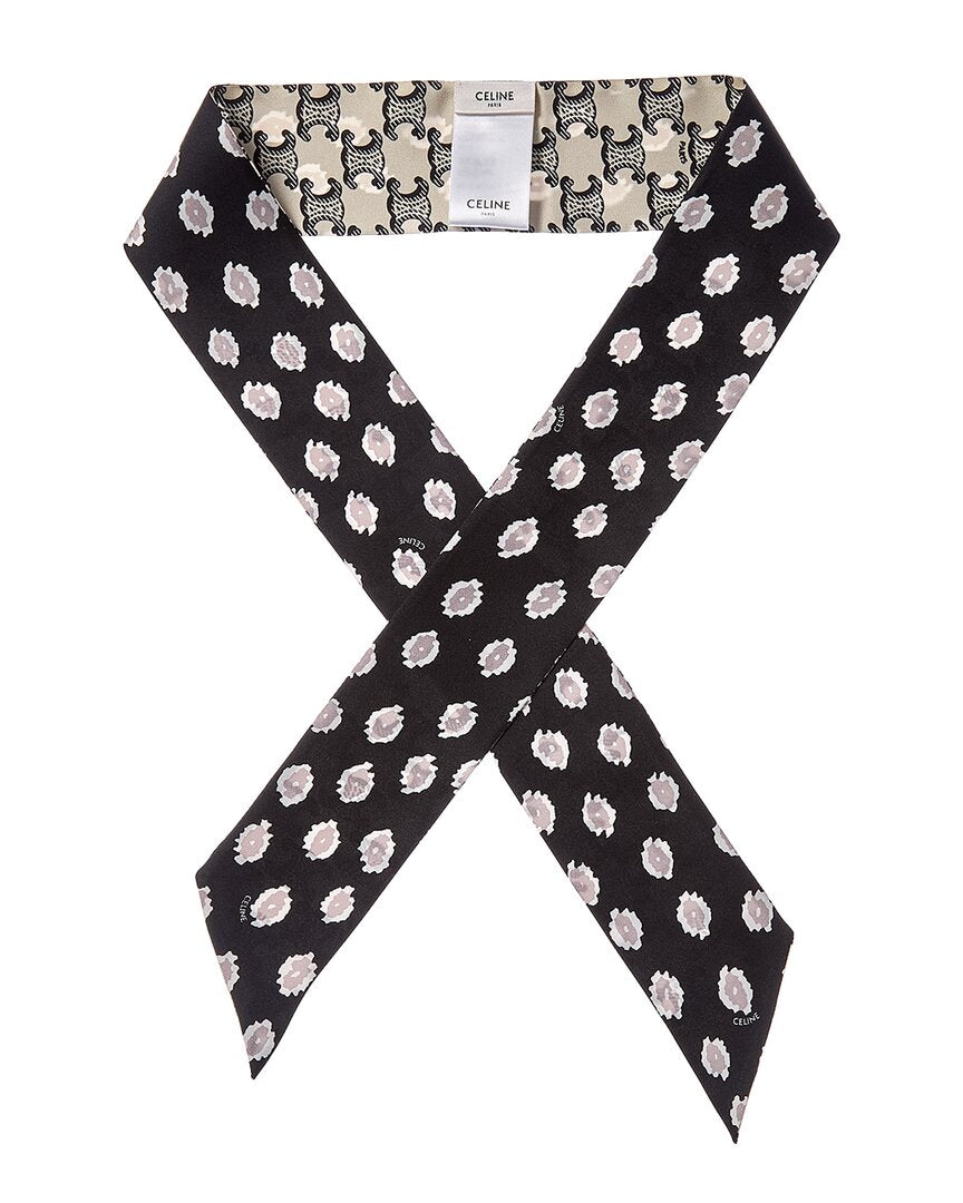 CELINE Celine Bobo Silk Scarf