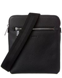 Hugo Boss Crosstown Leather Envelope Pouch