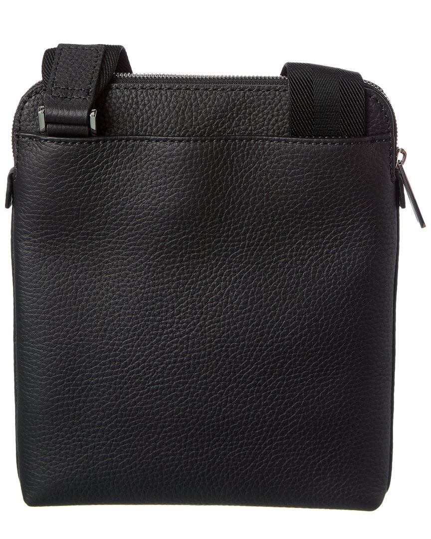 Hugo Boss Crosstown Leather Envelope Pouch