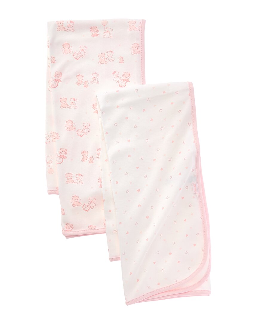 Little Me Little Me 2Pk Bears Receiving Blanket