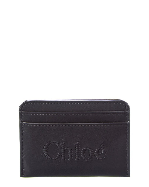 Chloe Sense Leather Card Holder