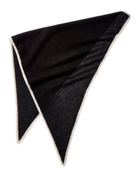Phenix Knit Triangle Cashmere Scarf