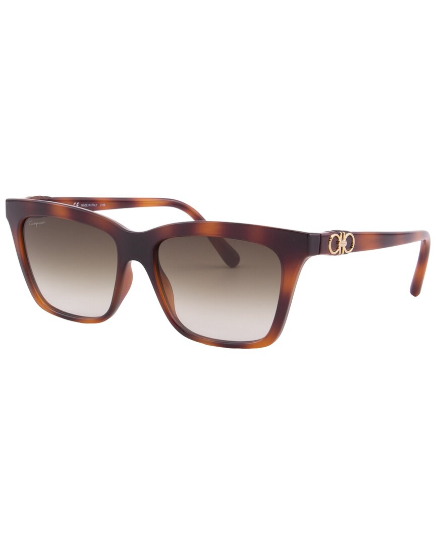 Ferragamo Women's Fashion 55Mm Sunglasses