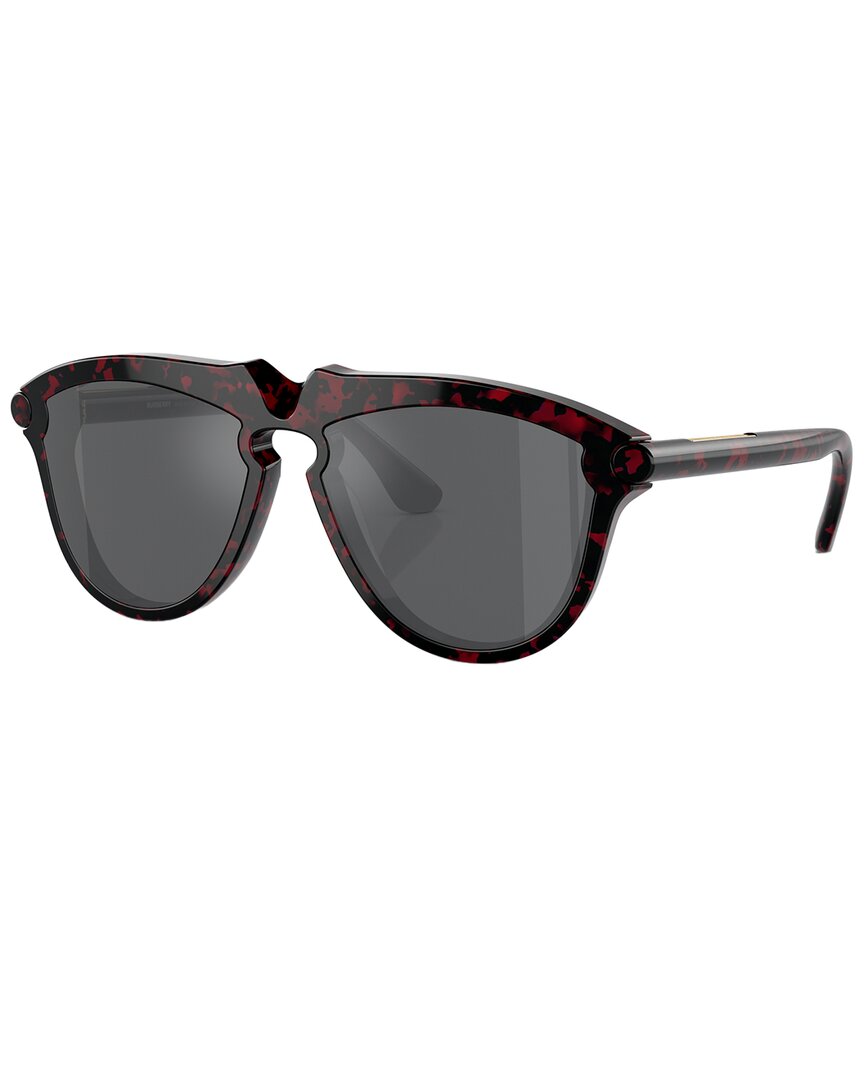 Burberry Men's Be4417u 58Mm Sunglasses, Red