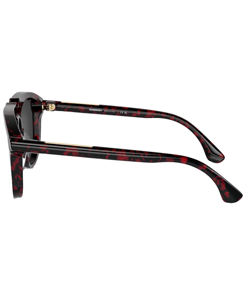 Burberry Men's Be4417u 58Mm Sunglasses, Red