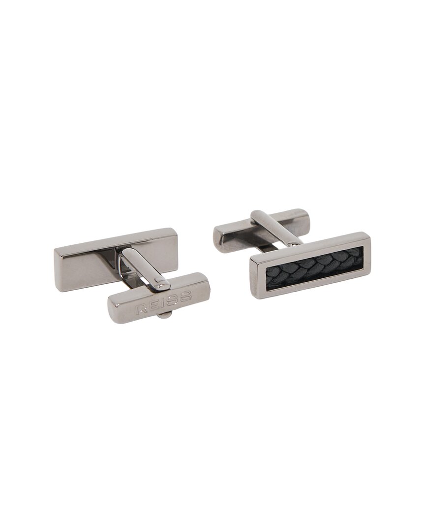 Reiss Reiss Leather Cufflinks