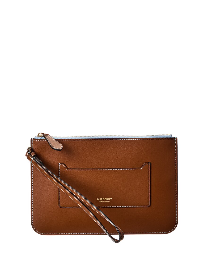 Burberry Leather Pouch – Bluefly