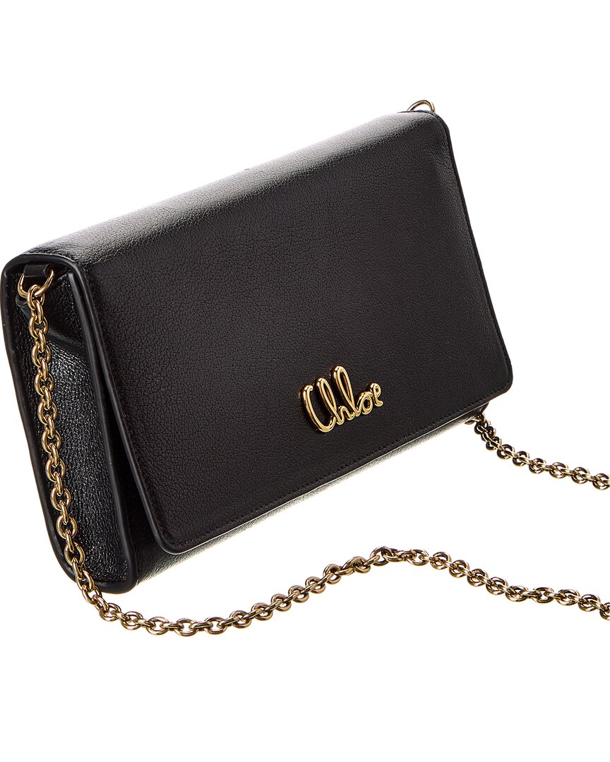 Chloé Iconic Leather Wallet On Chain