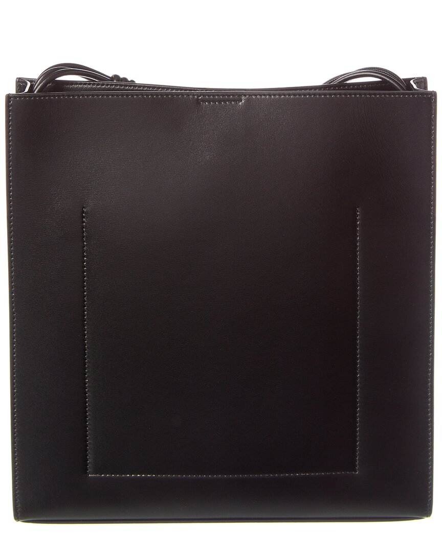 Jil Sander Logo Leather Shoulder Bag